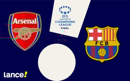 Arsenal e Barcelona duelam pela Champions League feminina.