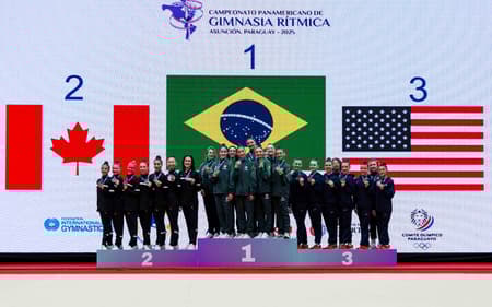 Brasil foi campeão na classificação geral