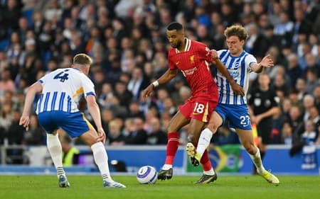 Gakpo - Brighton x Liverpool - Premier League