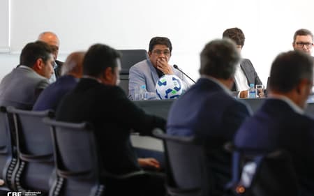 Presidente da CBF, Ednaldo Rodrigues comandou o Conselho Técnico do Brasileirão