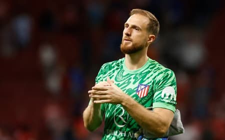 Jan Oblak após partida do Atlético de Madrid