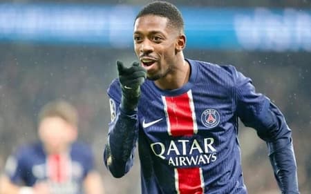 Ousmane Dembélé em ação pelo PSG (Foto: Reprodução/Instagram)