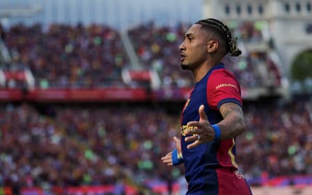 Raphinha - Barcelona x Real Madrid - La Liga