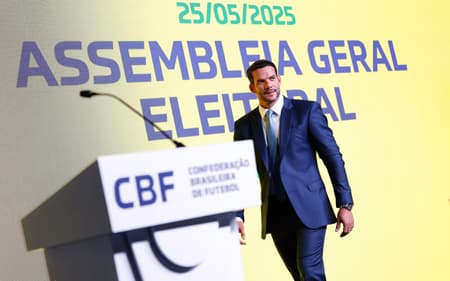 Samir Xaud foi eleito novo presidente da CBF, mas sem apoio unânime