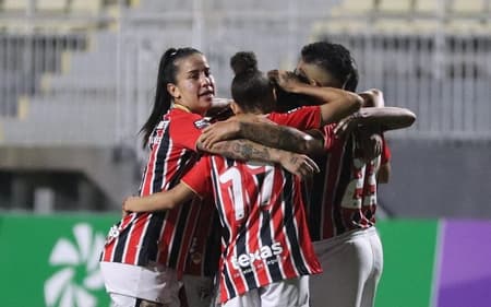 São Paulo feminino vive boa fase no Brasileirão e Paulistão. (Foto: Aline Fiuza / São Paulo FC)