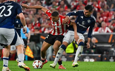 Casemiro - Athletic Bilbao x Manchester United - Europa League