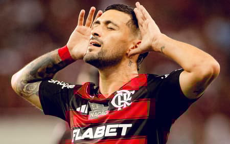 Arrascaeta marcou contra o Bahia (Foto: Adriano Fontes/Flamengo)