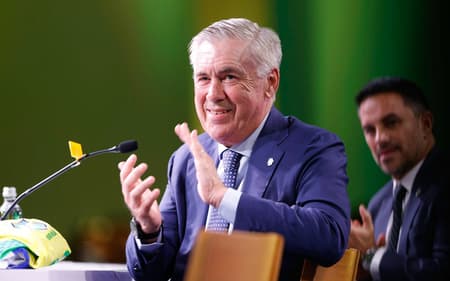 Carlo Ancelotti é o técnico da Seleção Brasileira (Foto: Rafael Ribeiro/CBF)