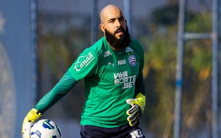 Danilo Fernandes em treino do Bahia (Foto: Letícia Martins / EC Bahia)
