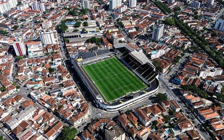 Vila Belmiro deve passar pro processo de modernização no segundo semestre deste ano. (Foto: Reinaldo Campos/ Santos FC)