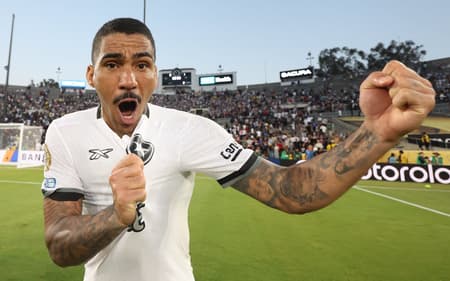 Allan foi um dos destaques do Botafogo contra o PSG (Foto: Vítor Silva/Botafogo)