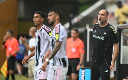 Igor Tudor orienta time da Juventus contra o Manchester City