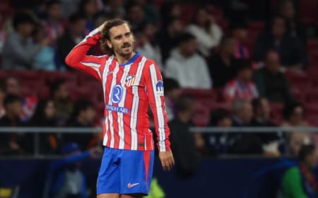 Antoine Griezmann lamenta resultado do Atlético de Madrid na Champions League