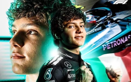 Kimi Antonelli conquista seu primeiro pódio no GP do Canadá (Foto: Reprodução/ Redes Sociais)