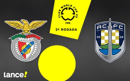 Benfica x Auckland City pelo Grupo C (Arte: Lance!)