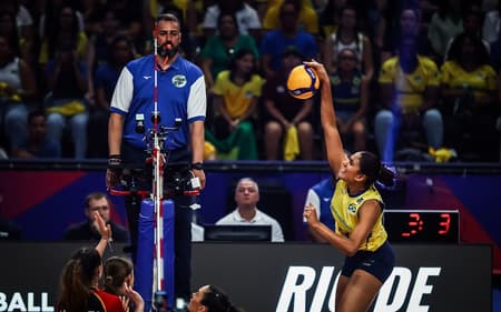 Brasil x Alemanha, VNL feminina (foto: divulgação VNL)