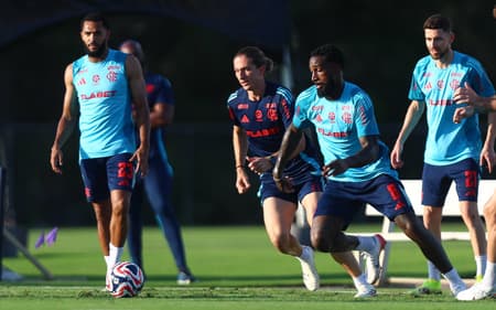 Flamengo treino Mundial Bayern