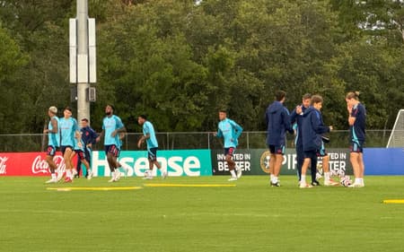 Flamengo treino Mundial Bayern