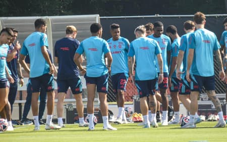 Flamengo treino eua mundial