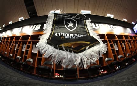 Flâmula do jogo entre Atlético de Madrid e Botafogo (Foto: Vítor Silva/Botafogo)