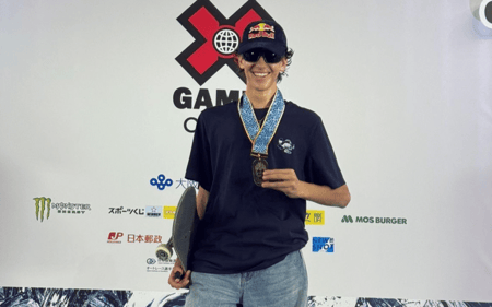Gui Khury no X Games de Osaka (foto: divulgação)