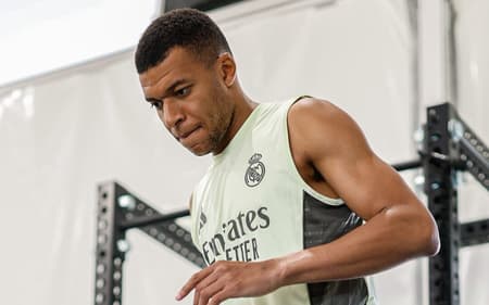 Mbappé faz treino individual no Real Madrid visando sua estreia no Mundial de Clubes