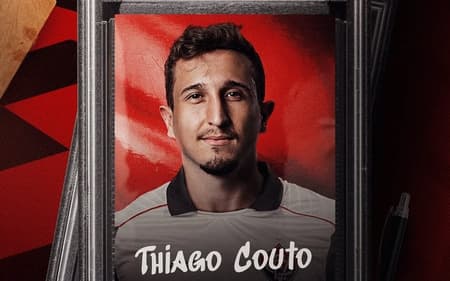 Thiago Couto é anunciado oficialmente pelo Vitória (Foto: redes sociais)