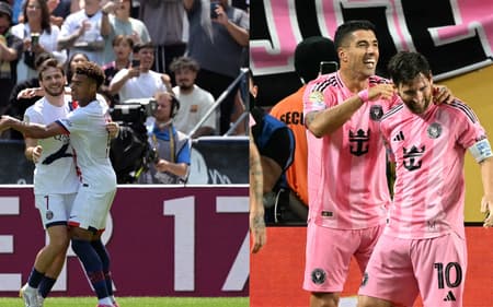 Mundial: PSG x Inter Miami tem choque de gerações nos ataques