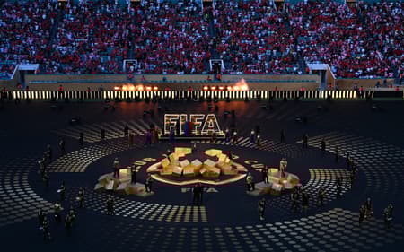 Abertura do Mundial de Clubes da Fifa, em Miami (Foto: Roberto Schmidt/AFP)