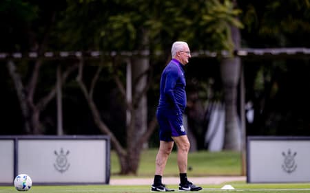 Dorival Júnior no treino do Corinthians (Foto: Rodrigo Coca/Agência Corinthians)