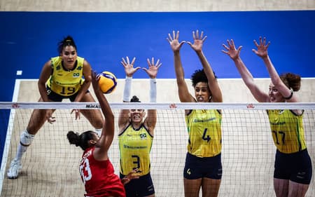 Brasil x EUA - Liga das Nações de Vôlei (VNL)