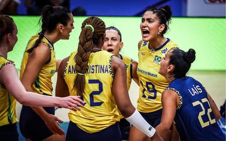 Brasil x EUA - Liga das Nações de Vôlei (VNL)