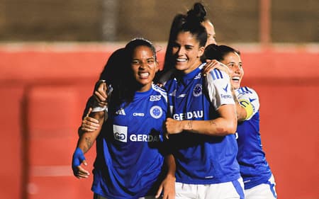 Cruzeiro encerra primeira fase líder do Brasileirão feminino. (Foto: Gustavo Martins/ Cruzeiro)