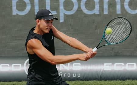 Justin Engel, aos 17 anos, venceu a estreia em Stuttgart