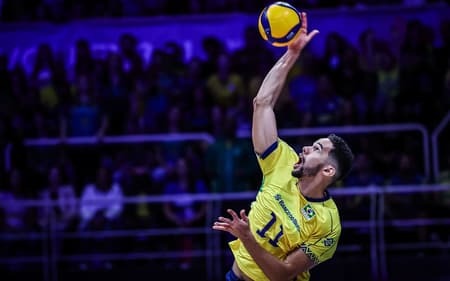Judson é o maior pontuador brasileiro na VNL