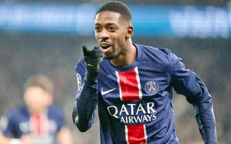 Ousmane Dembélé em ação pelo PSG (Foto: Reprodução/Instagram)