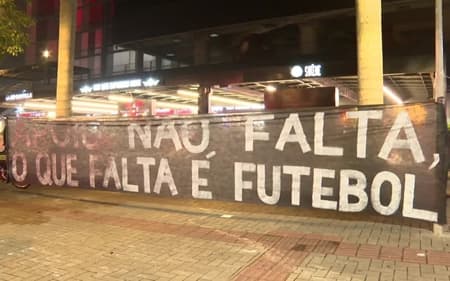 protesto torcida Athletico Arena da Baixada