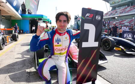 Rafael Câmara vence GP da Espanha de F3; Brasileiro é líder do campeonato (Foto: Reprodução / FIA Formula 3)