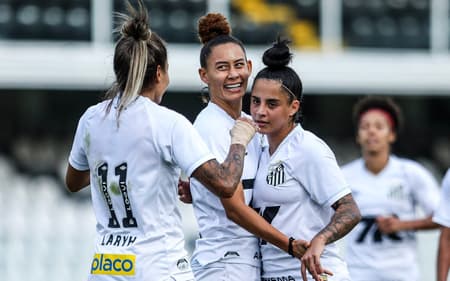 Santos disputa a Série A2 do Brasileirão feminino. (Foto: Reinaldo Campos/ Santos F.C.)