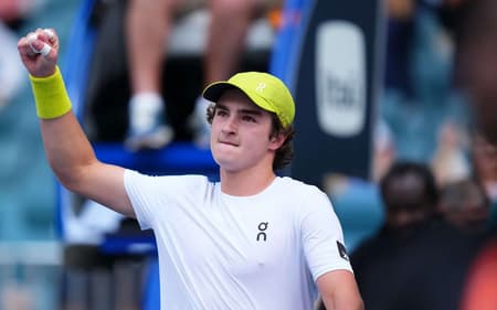 João Fonseca é uma das atrações do ATP 250 de Eastbourne (Divulgação)