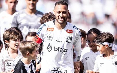 Santos deve ter Neymar no confronto (Foto: Raul Baretta/ Santos FC)