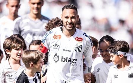 Santos deve ter Neymar no confronto (Foto: Raul Baretta/ Santos FC)