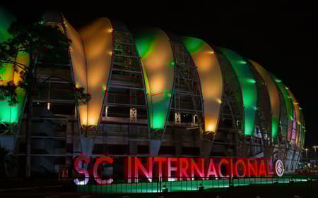 Estádio do Internacional conta com Central de Resíduos (Foto: Ricardo Duarte)