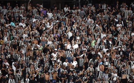 Torcida do Botafogo no Estádio Nilton Santos (Foto: Vítor Silva/Botafogo)