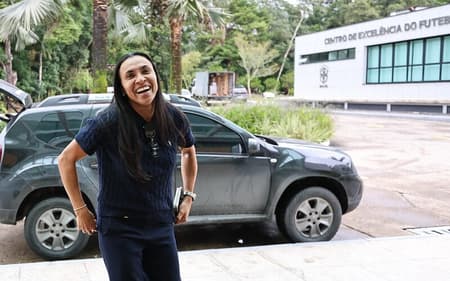 Marta é convocada para a disputa da Copa América. Brasil pode garantir vaga na Olimpíada de Los Angeles. (Foto: Lívia Villas Boas / CBF)