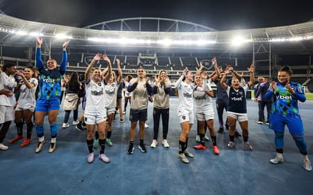 Botafogo está de volta à elite do Brasileirão Feminino. (Foto: Arthur Barreto/Botafogo)