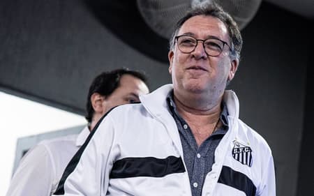 Marcelo Teixeira falou sobre novo estádio do Santos (Foto: Raul Baretta/ Santos FC)