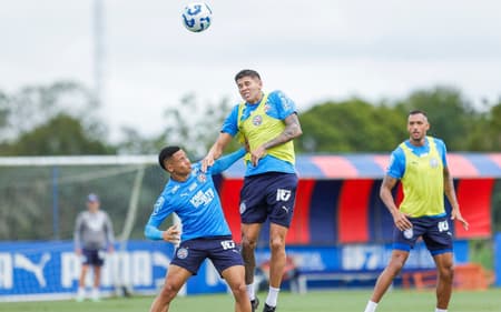 Último treino do Bahia antes de enfrentar o Fortaleza (Foto: Rafael Rodrigues / EC Bahia)