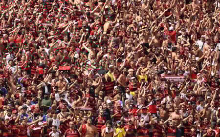 Torcida do Flamengo Mundial de Cubes Flamengo x Chelsea