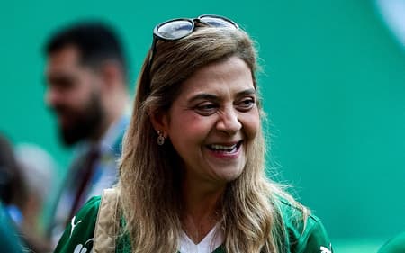 Leila Pereira, presidente do Palmeiras (Foto: Fabio Giannelli/AGIF)